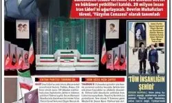 بازتاب گسترده مراسم تشییع رهبر شهید ایران در مطبوعات ترکیه + عکس 