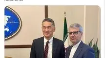 دیدار سخنگوی وزارت خارجه با سفیر ژاپن در تهران
