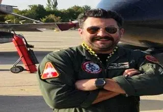 خلبان ارتش شهید شد+ عکس 