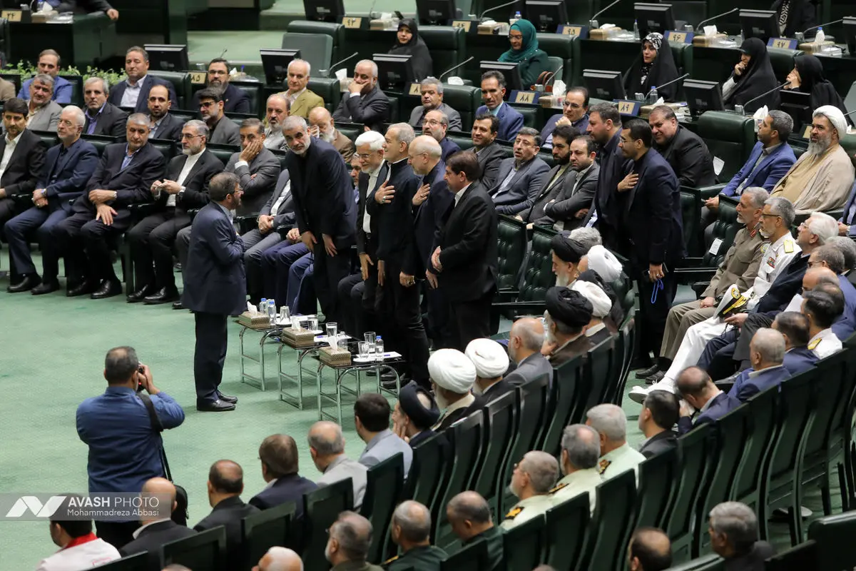 مراسم بزرگداشت شهدای خدمت در مجلس شورای اسلامی