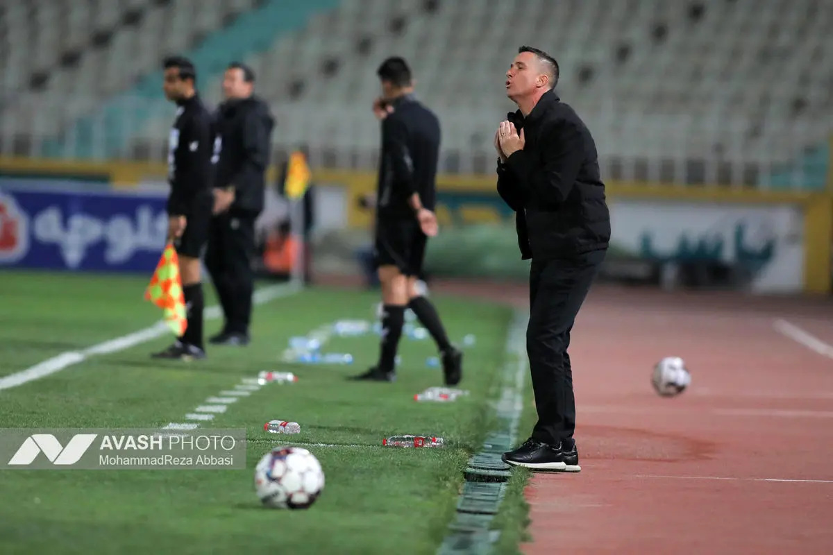 دیدار تیم های فوتبال  پرسپولیس تهران و خیبر خرم آباد