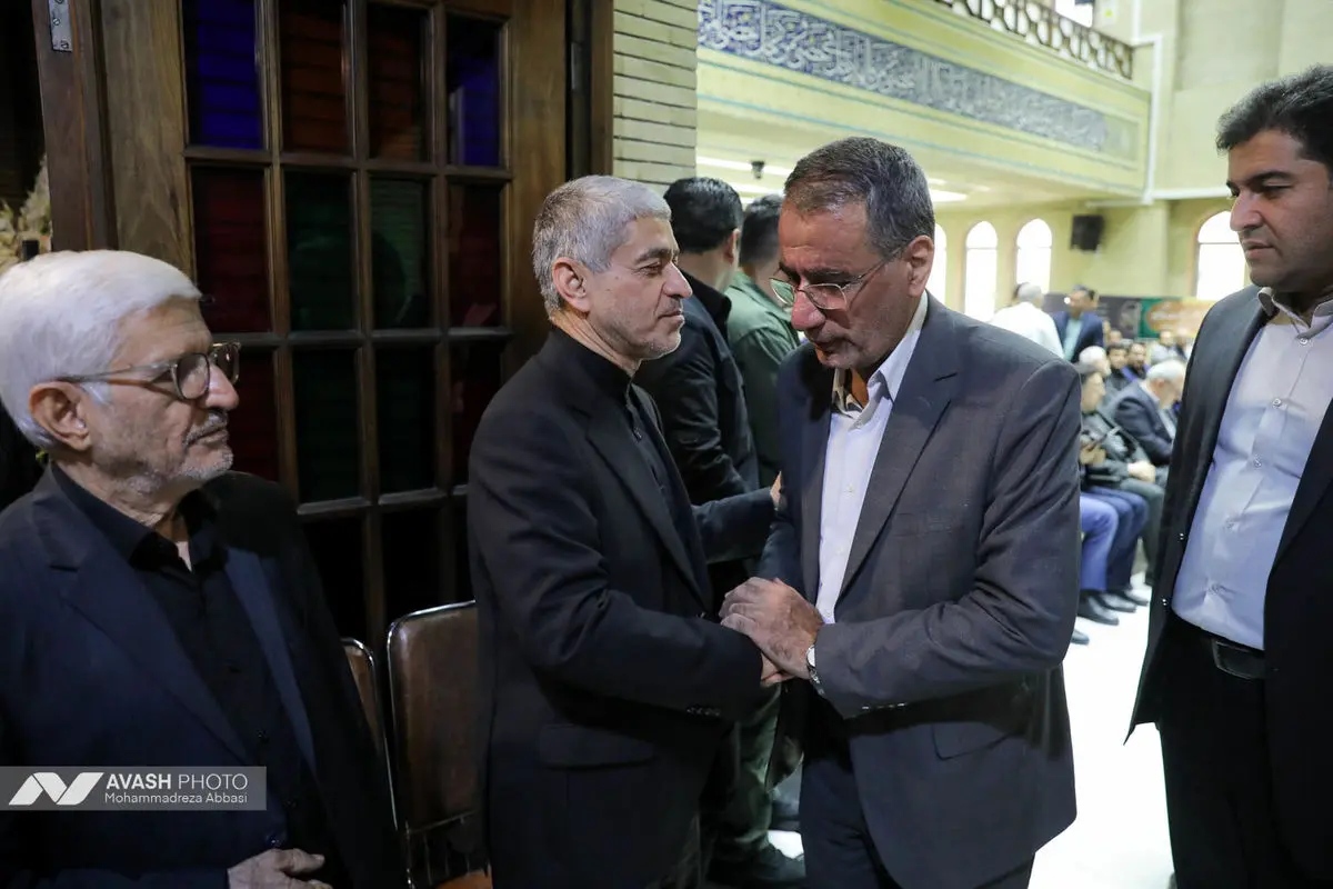 مراسم یادبود حسین طیب‌نیا