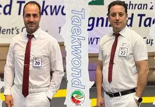 قضاوت دو داور بین المللی تکواندو در جام باشگاه های آسیا
