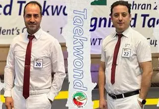 قضاوت دو داور بین المللی تکواندو در جام باشگاه های آسیا
