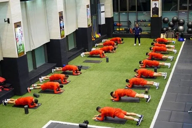 تمرین ملی‌پوشان در تهران 