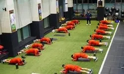 تمرین ملی‌پوشان در تهران 