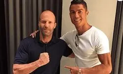 رونالدو بازیگر «سریع و خشن» شد+عکس