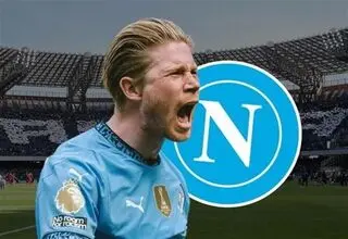پاسخ مثبت دی‌بروینه به ناپولی