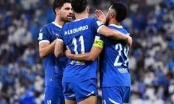 الهلال به یک قدمی النصر رسید