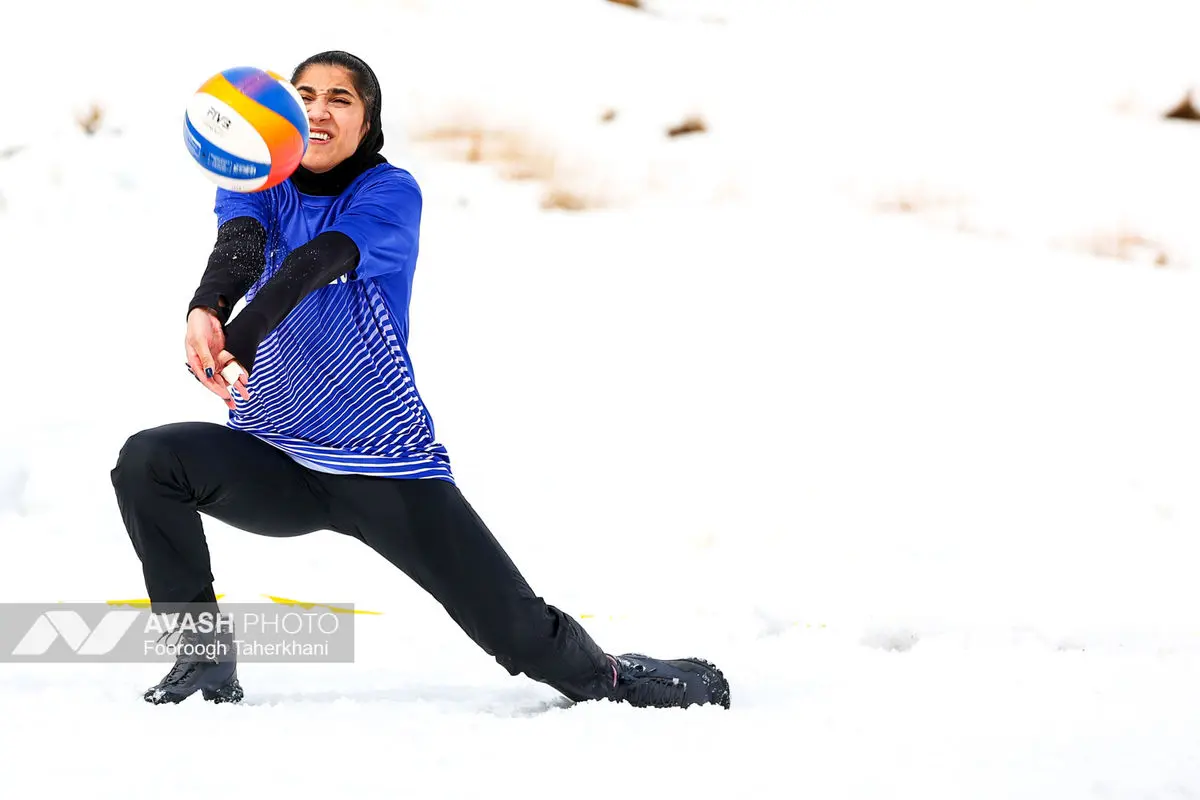 تور ملی والیبال برفی بانوان