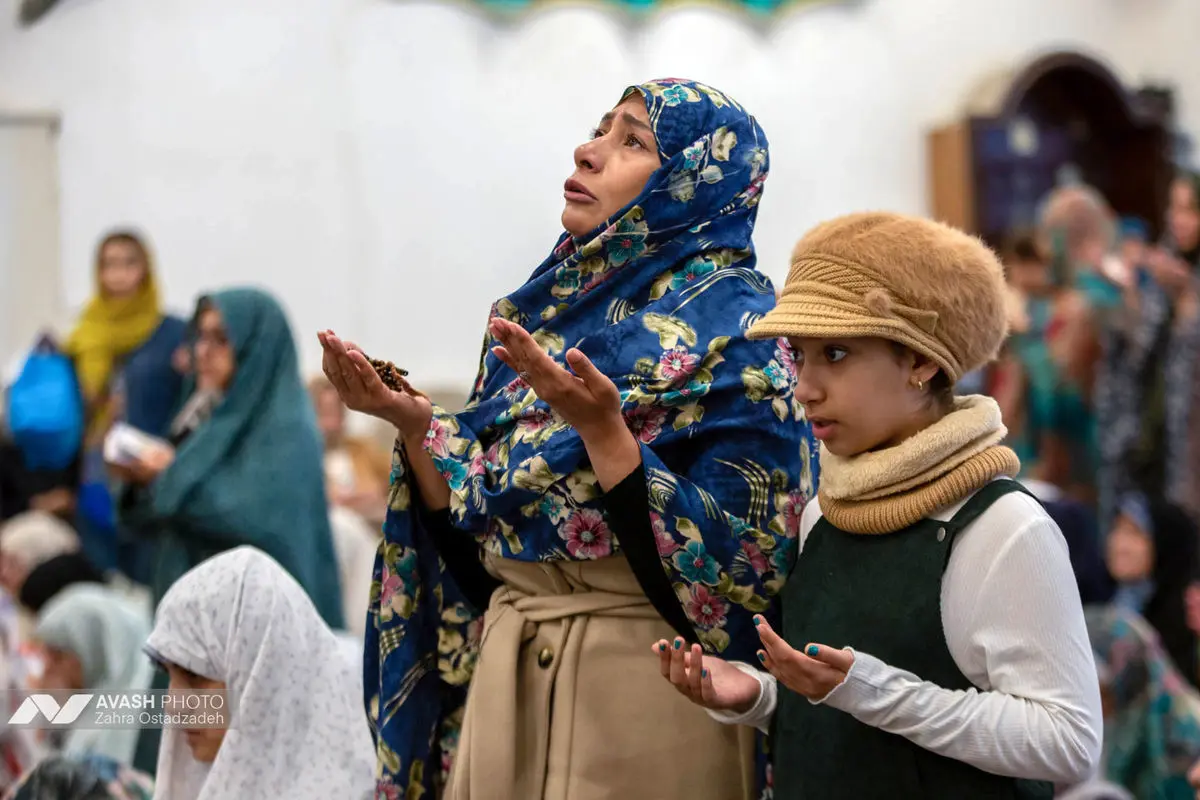 نماز عید فطر در مسجد جامع همت تجریش