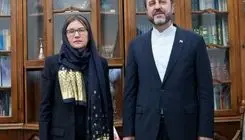 دیدار رئیس کمیته بین‌المللی صلیب سرخ با معاون امور حقوقی و بین‌المللی وزارت امور خارجه 