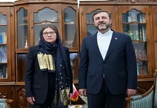 دیدار رئیس کمیته بین‌المللی صلیب سرخ با معاون امور حقوقی و بین‌المللی وزارت امور خارجه 