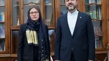 دیدار رئیس کمیته بین‌المللی صلیب سرخ با معاون امور حقوقی و بین‌المللی وزارت امور خارجه 