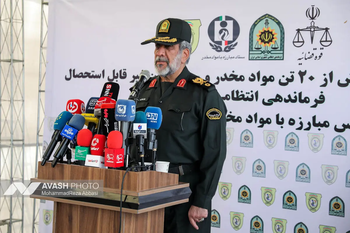 امحای ۲۰ تن مواد مخدر