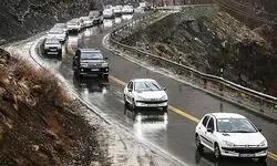 جاده چالوس زیر بار ترافیک رفت/ محدودیت جدید پلیس از صبح امروز