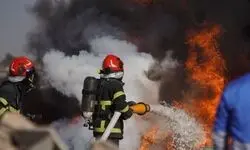 آتش‌سوزی مسجد کرکرودسر نوشهر بدون تلفات مهار شد