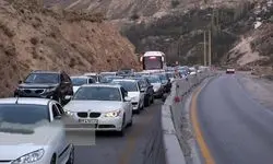 ترافیک سنگین در محورهای شمالی کشور