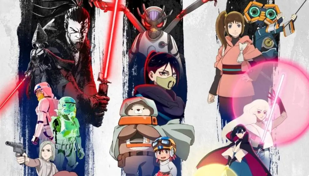 پوستر فصل جدید انیمه Star Wars: Visions منتشر شد