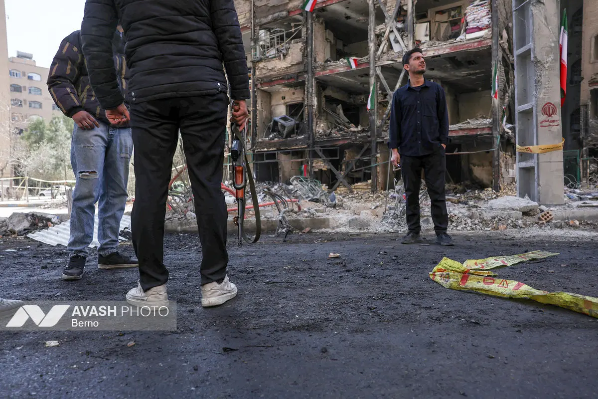 خسارات ناشی از تجاوز هوایی آمریکا و رژیم صهیونیستی به ایران - تهران