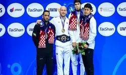 امیرعلی آذرپیرا در جمع مدعیان وزن ۹۷ کیلوگرم در جهان