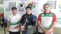 تیراندازی کاپ آسیا؛ طهماسبی به مدال برنز جوانان رسید