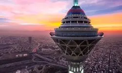 برج میلاد تهران تعطیل شد