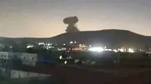 حمله هوایی به حومه دمشق