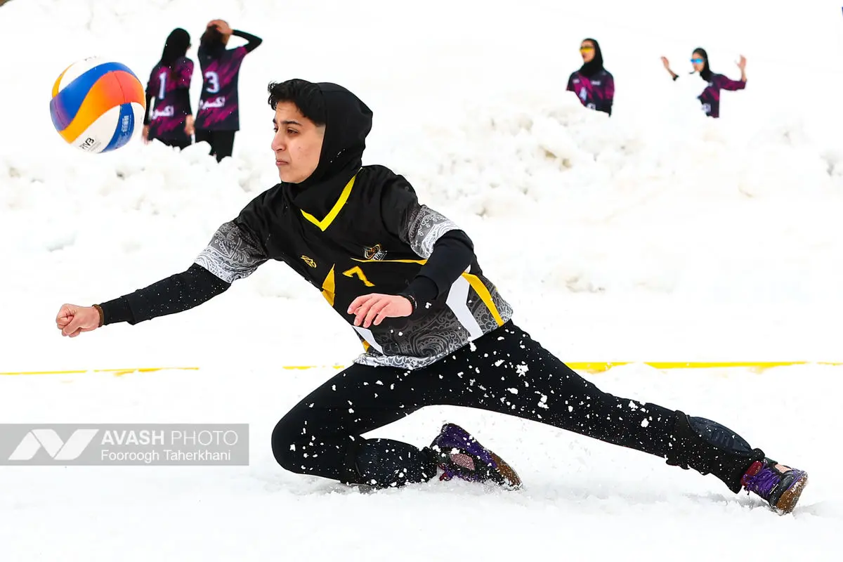 تور ملی والیبال برفی بانوان