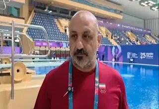 حضرتی: با صلاحدید کادر فنی قاسمی از فینال ۲۰۰ متر پروانه انصراف داد