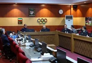 نشست رئیس کمیته ملی المپیک با مدیران ارشد وزارت امور خارجه و سفرای ایران