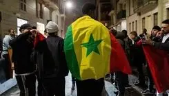 جشن صعود مراکش در هلند با شعار «فلسطین آزاد» 