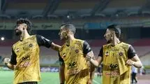 برد چهارگله سپاهان مقابل مس شهربابک