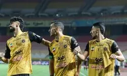 برد چهارگله سپاهان مقابل مس شهربابک
