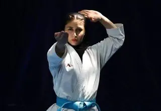 بانوان ایران با چهار فینالیست در روز نخست جایزه بزرگ کاراته روسیه