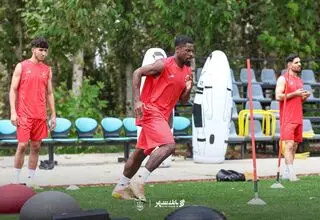 برگزاری تمرین نوبت صبح پرسپولیس