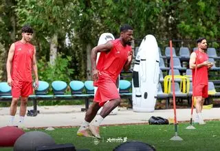 برگزاری تمرین نوبت صبح پرسپولیس