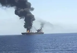وقوع حادثه دریایی در نزدیکی سواحل عمان
