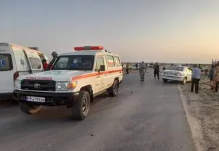 اورژانس تهران: در تصادف دو خودرو در جاده فیروزکوه ۸ نفر مصدوم شدند