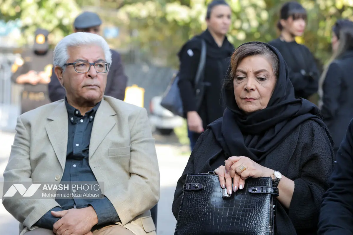 مراسم تشییع پیکر هادی مرزبان