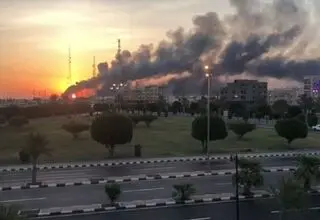 حمله پهپادی یمن به تاسیسات نفتی «آرامکو» 