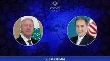 پیام وزیر امور خارجه به همتای عمانی 