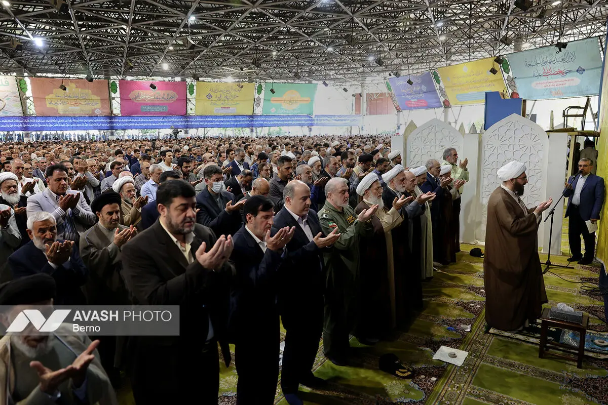 نماز جمعه و راهپیمایی «بشارت نصر» - تهران