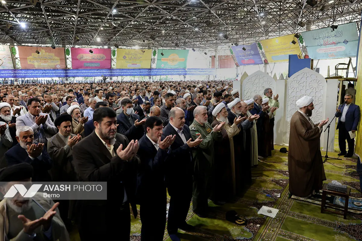 نماز جمعه و راهپیمایی «بشارت نصر» - تهران