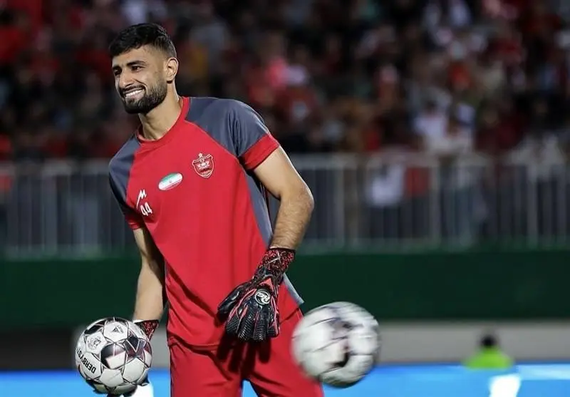 اسدی: امیدوارم یک روز دروازه‌بان ثابت پرسپولیس شوم