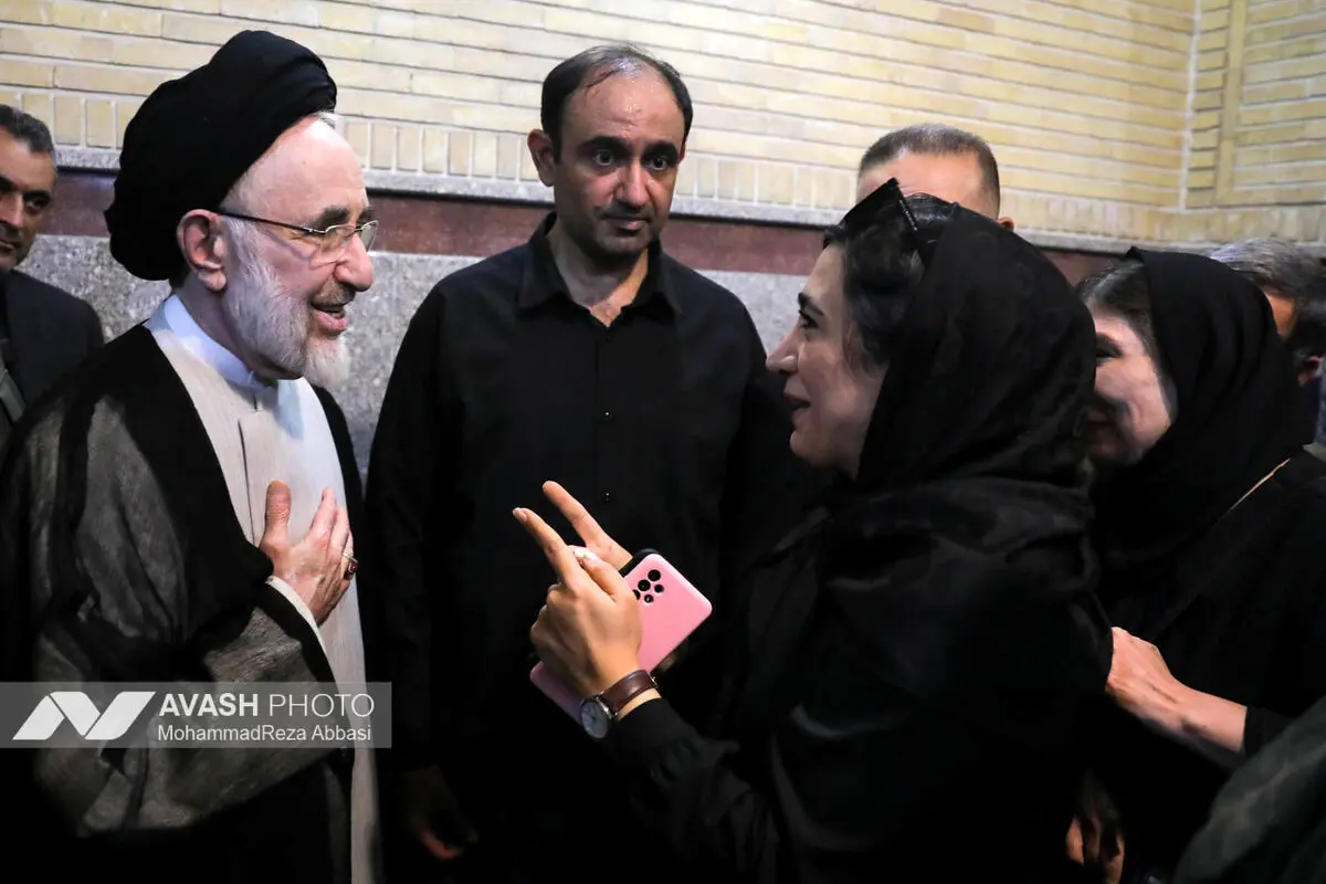 مراسم ترحیم حاجیه خانم «خدیجه خاتمی»