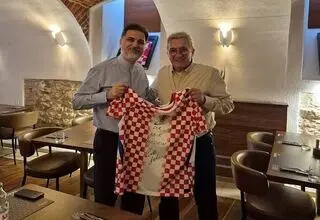 دیدار سفیر ایران در کرواسی با «برانکو ایوانکوویچ»