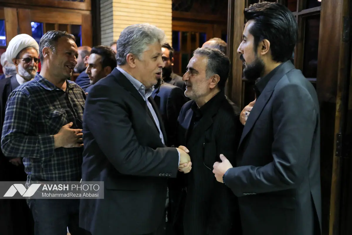 مراسم ترحیم سیدمحمد تاج‌زاده