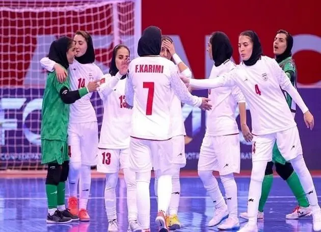 زنان فوتسال ایران در جمع ۱۰ تیم برتر جهان
