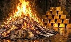 شکست دلار آمریکا در برابر طلا/ چرا در عصر بدهی‌های نجومی، طلا پناهگاه نهایی ثروت است؟